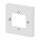 Busch-Jaeger 6109/03-84 Zentralscheibe für Raumtemperaturregler oder Raumtemperaturregler mit CO2/Feuchte (Kunststoff) Studioweiß Busch-Installationsbus® KNX 2CKA006155A0044