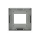 Busch-Jaeger 6109/03-866 Zentralscheibe für Raumtemperaturregler oder Raumtemperaturregler mit CO2/Feuchte (Edelstahl) Edelstahl Busch-Installationsbus® KNX 2CKA006155A0050