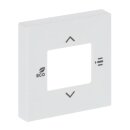 Busch-Jaeger 6109/03-884 Zentralscheibe für Raumtemperaturregler oder Raumtemperaturregler mit CO2/Feuchte (Kunststoff) Studioweiß Busch-Installationsbus® KNX 2CKA006155A0045