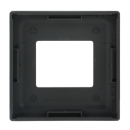 Busch-Jaeger 6109/03-885 Zentralscheibe für Raumtemperaturregler oder Raumtemperaturregler mit CO2/Feuchte (Kunststoff) Schwarz Busch-Installationsbus® KNX 2CKA006155A0046