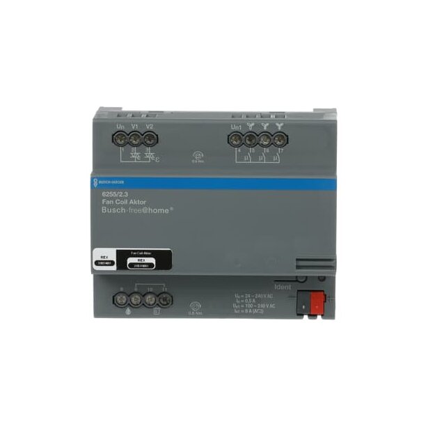Busch-Jaeger 6255/2.3 Fan Coil-Aktor, REG für Busch-free@home® 2CKA006220A0027