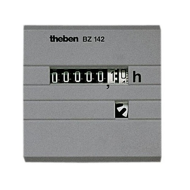 Theben 1424721 Betriebsstundenzähler Front 48x48mm AC BZ 142-1 24V