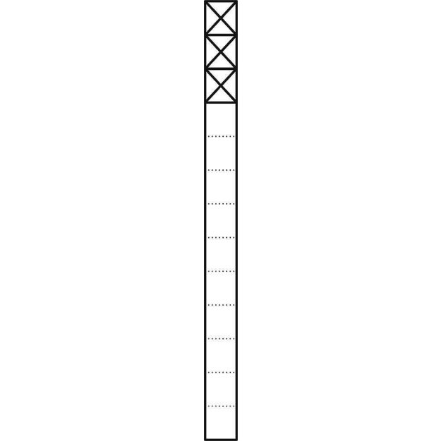 Siedle KS 613-3 AG Kommunikations-Stele 210005028 Anthrazitgrau