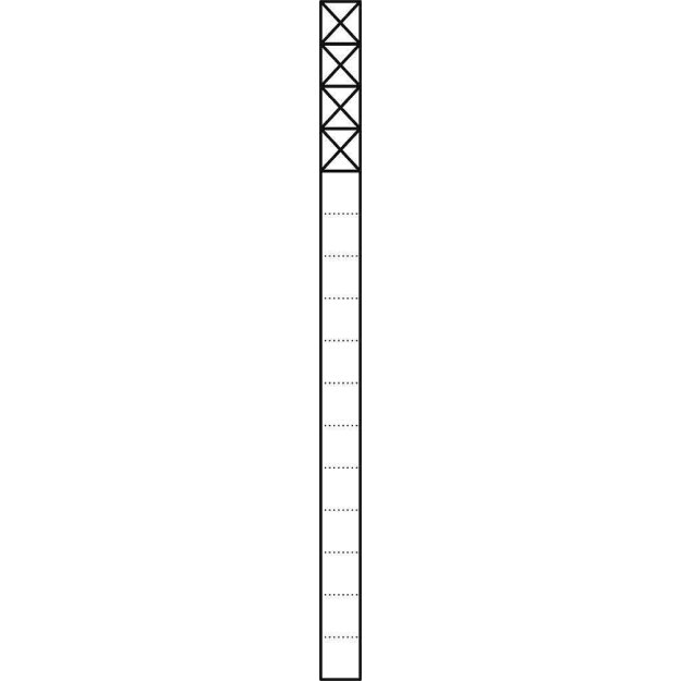 Siedle KS 616-4 AG Kommunikations-Stele 210005035 Anthrazitgrau