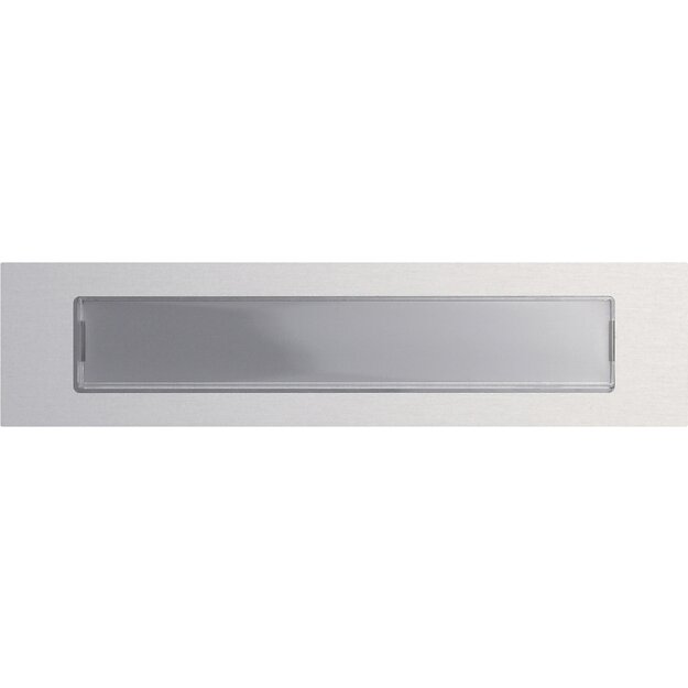 Gira 5547926 Ruftaste Beschriftungsfeld System 106 Aluminium