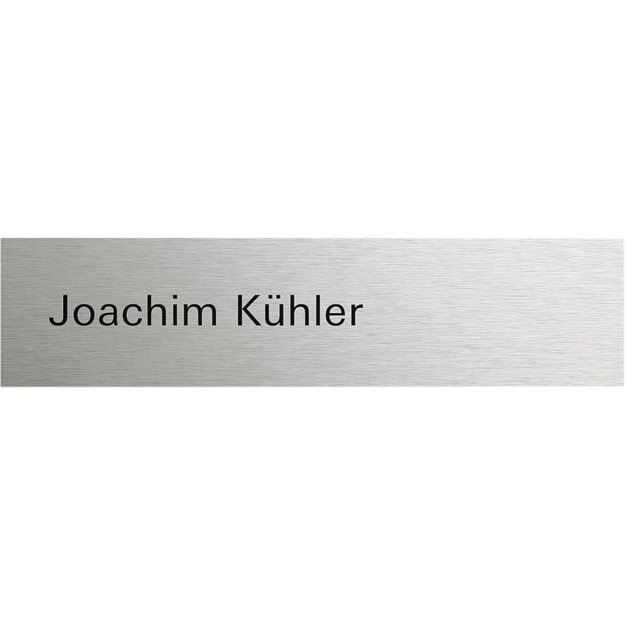GIRA Ruftaste 5549920 beschriftbar System 106 Edelstahl