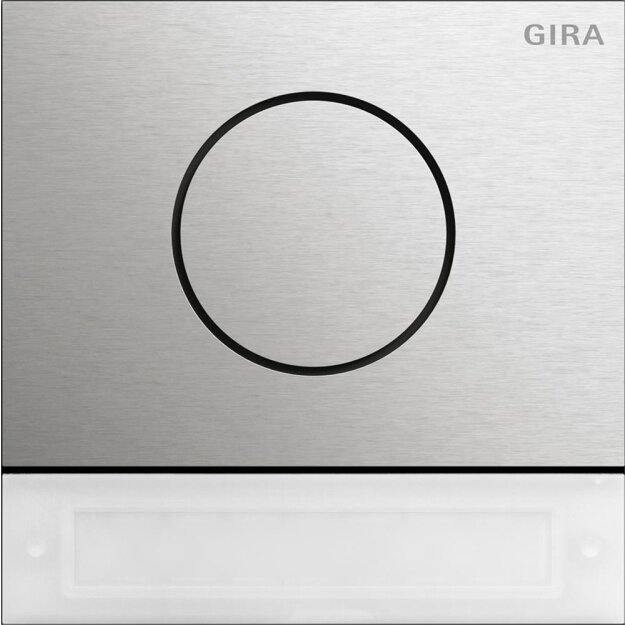 Gira 5569920 Türstationsmodul IBN-Taste System 106 Edelstahl
