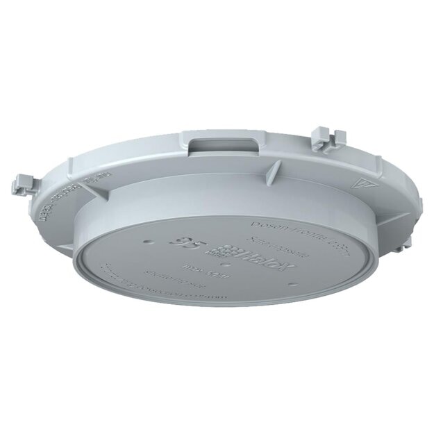 Kaiser 1281-06 Einbaugehäuse HaloX 100 Frontteil Einbaudurchmesser Ø 95 mm für Ortbeton Nachfolgetyp zu 1290-46
