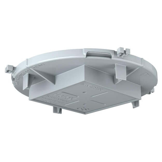 Kaiser 1281-08 Einbaugehäuse HaloX 100 Frontteil Einbaudurchmesser 68x68 mm für Ortbeton Nachfolgetyp zu 1290-70