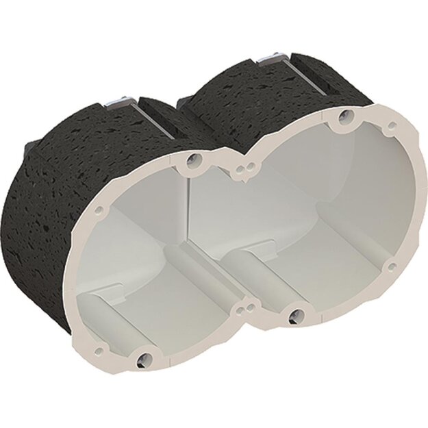 Kaiser 9499-77.02 Brandschutz Quickbox Maxi HWD 90 2x1 Ø83mm für Brandschutzwände EI30-EI90 145 x 83 x 73.5 mm
