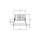 Brumberg 12270173 LED-Einbaudownlight WANETA Weiß