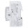 ABB B24 352-100 Messwandlerzähler Silber, Modbus RS485, 3-phasig, 1 A 2CMA100183R1000