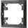 Jung AS90HP Halteplatte AS500/A500 Schwarz Serie AS