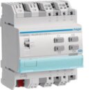 Hager TYA604A Schalt-/Jalousieaktor 4/2-fach KNX 4A