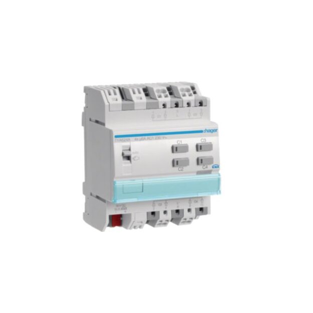 Hager TYA624A Rollladenaktor 4-fach KNX 230V