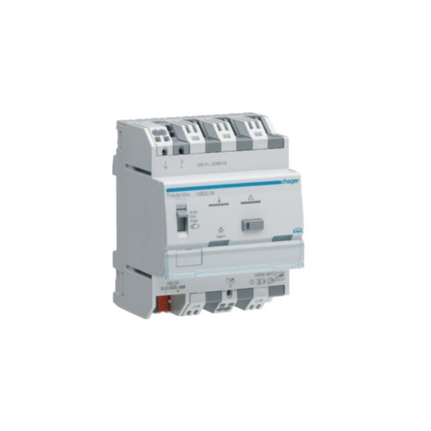 Hager TYA661BN universal-Dimmaktor 1-fach KNX 1x600W ESL/LED