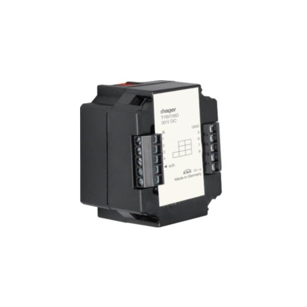 Hager TYB708D universal-Schnittstelle 8-fach KNX UP