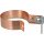 Dehn 420207 Regenrohrschelle D 100mm Cu-St/tZn Ausfür Zweimetall mit Klemmbock 6-10mm ZMRRS 100 KB 6.10 CU STTZN