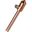 Dehn 110017 Fangspitze D 14mm L 29mm Ms/galCu FS 8 MSGALCU
