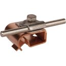 Dehn 339167 Zweimetall-Dachrinnenklemme Cu-St/tZn mit...