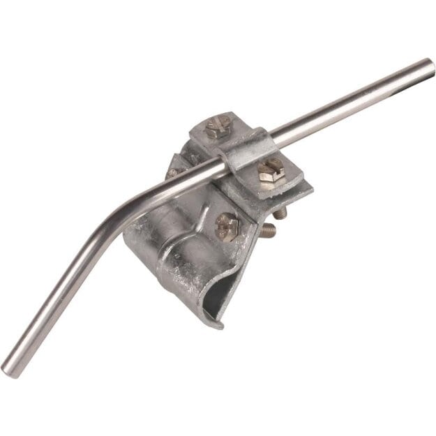 Dehn 339010 Dachrinnenklemme St/tZn für Wulst 13-25mm Breite 60mm mit Überleger für Rd 7-10mm DRK ZS 7.10 W13.25 B60 STTZN