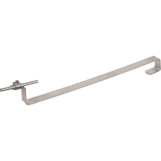 Dehn 202080 Dachleitungshalter DEHNQUICK St/tZn für Rd 6-10mm mit Strebe L 410mm gewinkelt DLH DQ 6.10 H55 L410 WS STTZN