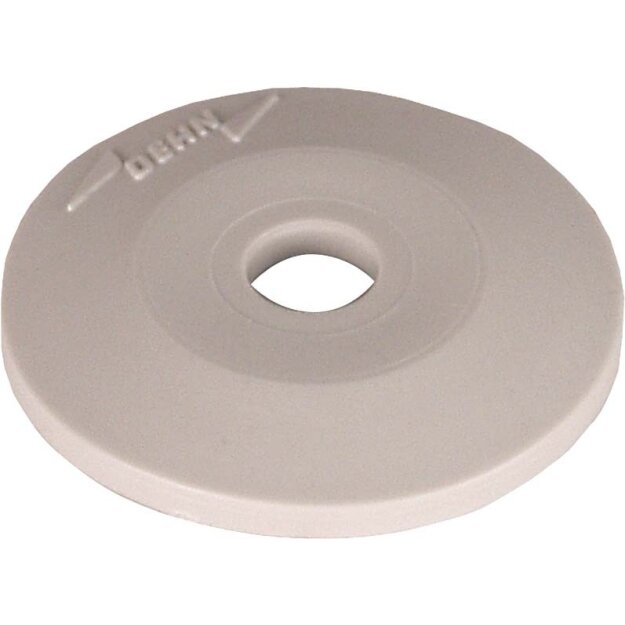 Dehn 276006 Abdeckscheibe K-grau  H 5mm  D 37mm f. Leitungs- u. Stangenhalter