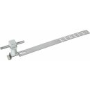 Dehn 204189 Dachleitungshalter UNIsnap NIRO/K-grau H 36mm...