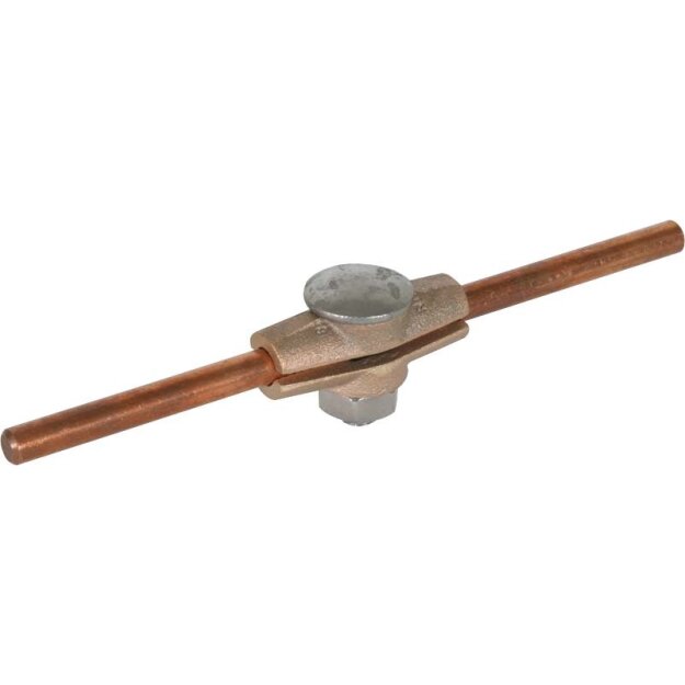Dehn 309087 ES-Verbinder RG für Rd 8mm mit Flachrundschraube ESV 8 RG