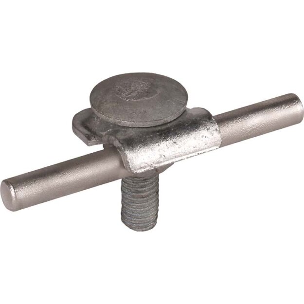 Dehn 390150 Klemmbock Rd 6-10mm St/tZn mit Flachrundschraube und Mutter M10 KB 6.10 FRM10X35 STTZN