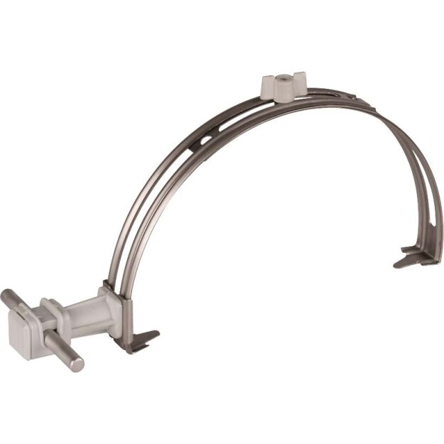 Dehn 204129 Dachleitungshalter verstellbar NIRO m. DEHNsnap H 36mm K-grau f. Rd 8mm