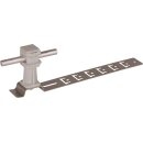 Dehn 204179 Dachleitungshalter UNIsnap NIRO/K-grau H 36mm...