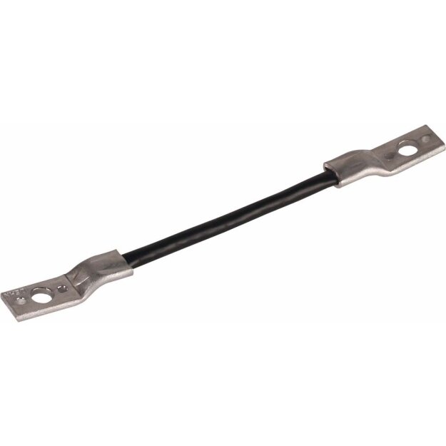 Dehn 377310 Überbrückungsseil Cu 16mm² L 300mm mit 2 Kabelschuhen B 10,5 und 2x6,5mm UEBS 16 L300 B10.5 B6.5 AL CU