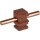 Dehn 204007 Leitungshalter DEHNsnap Kunststoff braun H 16mm für Rd 8mm mit Gewinde M6 LH DS 8 H16 IGM6 BR