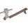 Dehn 204937 Dachleitungshalter FLEXIsnap NIRO/K-grau H 36mm Rd 8mm m. Strebe f. Ziegelfalze