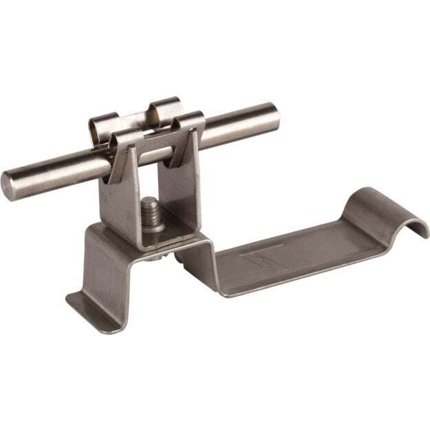 Dehn 206349 Dachleitungshalter DEHNgrip NIRO H 20mm Rd 8mm mit Strebe für Ziegelfalze DLH DG 8 H20 L103 EH V2A