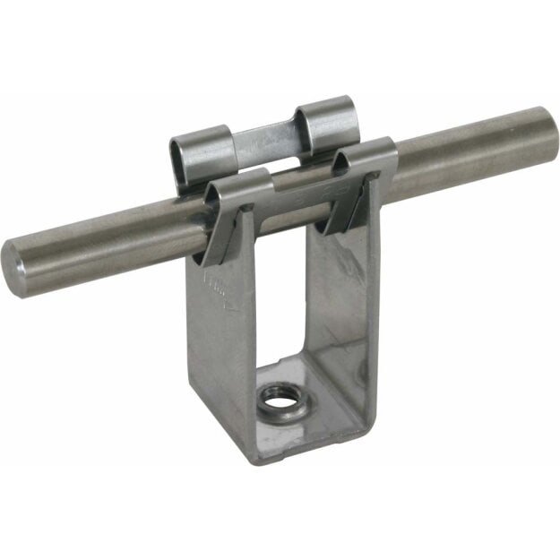 Dehn 207039 Leitungshalter DEHNgrip NIRO für Rd 8mm H 32mm mit Befestigungsgewinde M6 LH DG 8 H32 IGM6 V2A