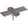 Dehn 286139 Flachbandhalter für Fl 30mm NIRO mit Holzschraube 5x45mm FBH ZS 30 B6.5X16 HS5X50 V2A