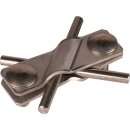 Dehn 308229 SV-Klemme NIRO (V4A) für Fl 30/30mm - Rd...