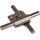 Dehn 391059 MV-Klemme NIRO für Rd 10mm mit Sechskantschraube MVK 10 SKM10X35 V2A
