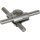 Dehn 391069 MV-Klemme NIRO für Rd 10mm mit Flachrundschraube MVK 10 FRM10X35 V2A