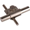 Dehn 392059 MV-Klemme NIRO für Rd 8-10/16mm mit...