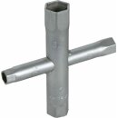 Dehn 572000 Kreuzsteckschlüssel 10 13 17 19 verzinkt...