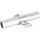 Dehn 410212 Erdungsrohrschelle D 76mm mit Anschlussbohrung D 11mm St/tZn ERS 76 AB11 STTZN