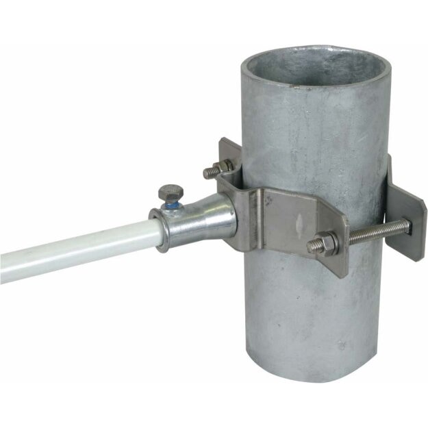 Dehn 106353 Rohrschelle D 70-90mm NIRO mit Buchse ZG D 16mm für DEHNiso RS D70.90 BB16 V2A ZG