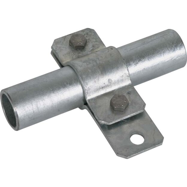 Dehn 410100 Erdungsrohrschelle D 34mm mit Anschlussbohrung D 11mm St/tZn ERS 34 AB11 STTZN