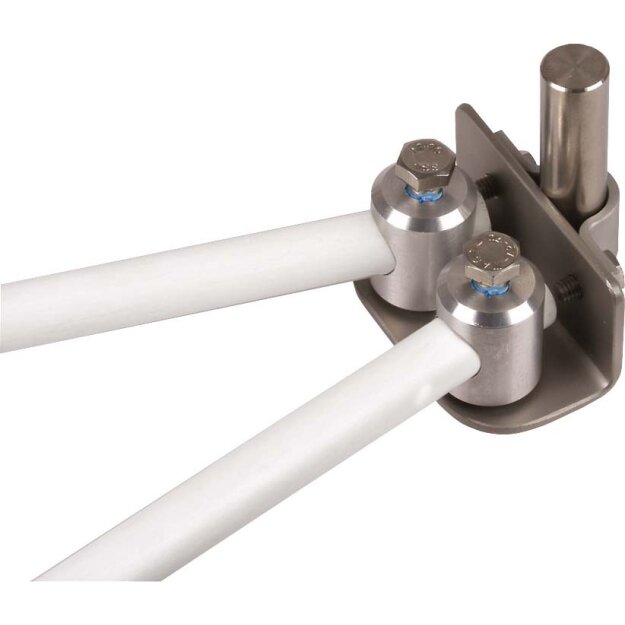Dehn 106325 Adapter zum Winkelabstützung NIRO für Fangstangen D 16mm für DEHNiso AD WAS 16 BB16 V2A