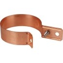Dehn 420127 Regenrohrschelle D 120mm Cu mit...