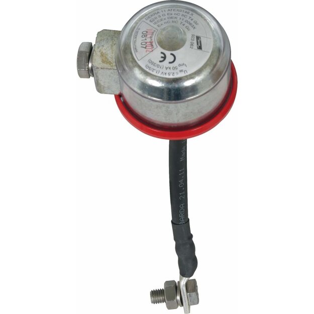 Dehn 923062 Trennfunkenstrecke für Ex-Bereich mit Anschlusskabel Cu 25mm² L 300mm EXFS L300