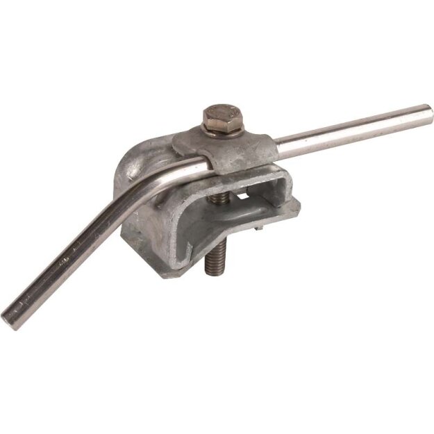 Dehn 339100 Dachrinnenklemme St/tZn für Wulst 16-22mm mit Klemmbock für Rd 8-10mm DRK KB 8.10 W16.22 EST STTZN